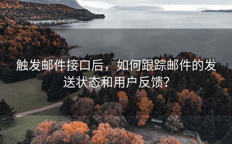 觸發(fā)郵件接口后，如何跟蹤?quán)]件的發(fā)送狀態(tài)和用戶反饋？