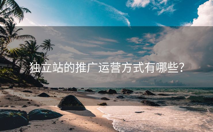 獨(dú)立站的推廣運(yùn)營(yíng)方式有哪些？