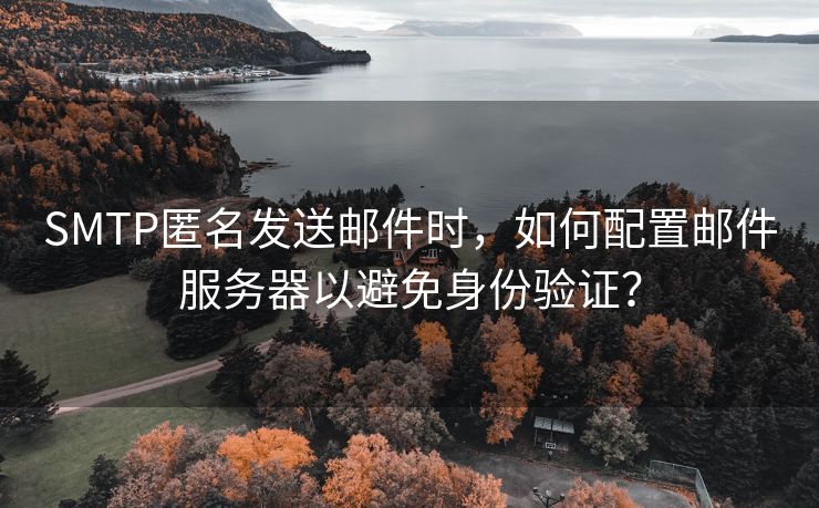 SMTP匿名發(fā)送郵件時(shí)，如何配置郵件服務(wù)器以避免身份驗(yàn)證？