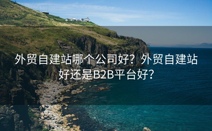 外貿(mào)自建站哪個(gè)公司好？外貿(mào)自建站好還是B2B平臺(tái)好？
