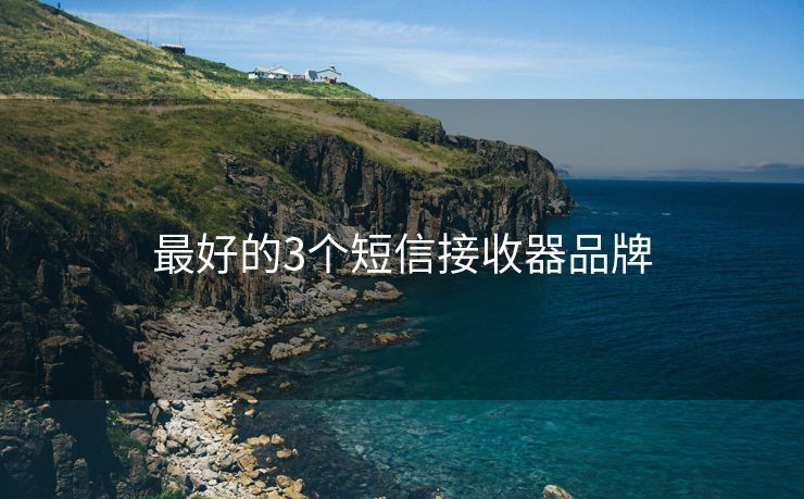 最好的3個(gè)短信接收器品牌