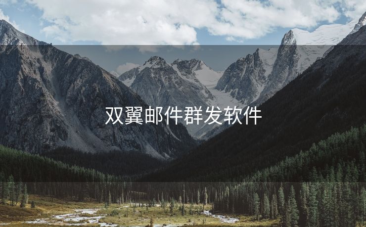 雙翼郵件群發(fā)軟件