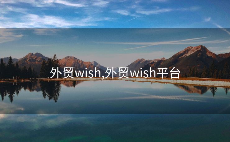 外貿wish,外貿wish平臺