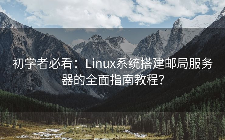 初學(xué)者必看：Linux系統(tǒng)搭建郵局服務(wù)器的全面指南教程？