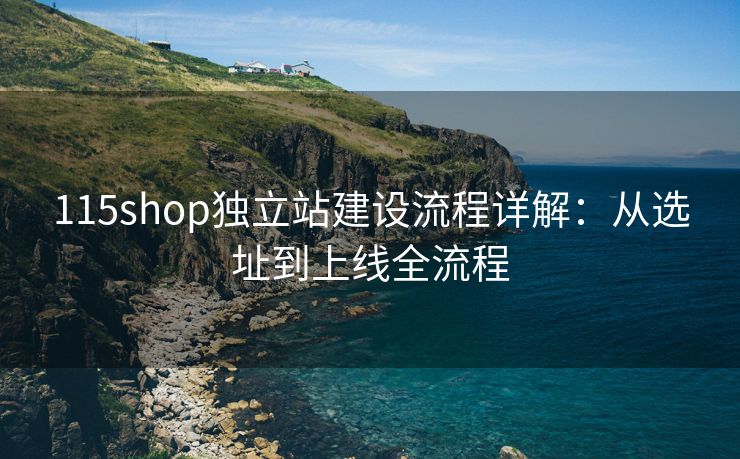 115shop獨(dú)立站建設(shè)流程詳解：從選址到上線全流程