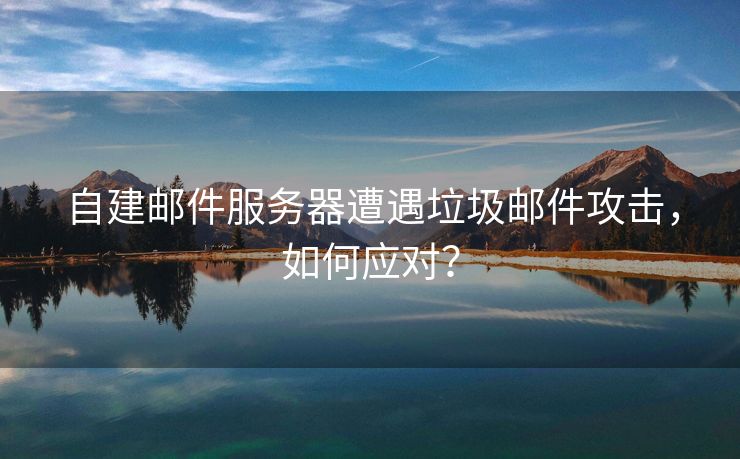 自建郵件服務(wù)器遭遇垃圾郵件攻擊，如何應(yīng)對？
